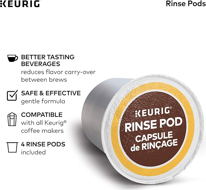 Keurig® K-Supreme Single Serve K-Cup Pod Coffee Maker & Brewer Cleanse Kit For Maintenance Includes Descaling Solution & Rinse Pods