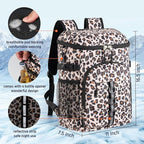 Cooler Backpack, Lightweight and Large Capacity Soft Backpack Cooler, Leak Proof Cooler Bag for Men Women