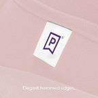 Gee Di Moda Rectangle Tablecloth - 90 x 132 Inch - Pink Rectangular Table Cloth for 6 Foot Table in Washable Polyester - Great for Buffet, Parties, Holiday Dinner, Wedding & More