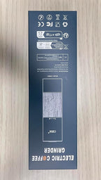 CERA+ Portable Burr Coffee Grinder Electric Espresso Grinderring Machine Suitable for Travel,Camping with Bag
