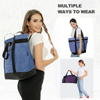 BeeGreen Cooler Bag Soft Leakproof Insulated Tote with Zipper for Beach Travel Grocery