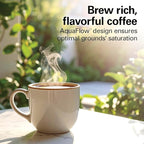 Hamilton Beach 2-Way 12 Cup Programmable Drip Hot and Iced Coffee Maker & Single Serve Coffee Machine, Glass Carafe, Auto Pause and Pour, Black (47500J)