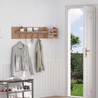 6-Pack Heavy Duty Coat Hooks for Wall Mount - Durable Wall-Mounted Hooks for Hanging Coats, Backpacks & Bookbags, Rust-Resistant Coat Hanger Hooks for Entryway, Garage, Dorm