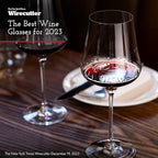 Gabriel-Glas StandArt Crystal Wine Glasses, Set of 4 with Gift Boxes - Premium, Universal Wine Glass for Red and White Wine - Dishwasher Safe, Lead-Free, 16 oz.