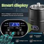 8L/8qt Yogurt Maker Machine, Yogurt Maker with Time and Temperature Control, Commercial Yogurt Maker, Black garlic fermentation machine, Sweet Rice Wine Maker for Home (black, 8L)