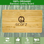 Space-Saving Bamboo Cutting Board with Non-Slip Silicone Feet and Built-in Handle for Panasonic NB-G110P FlashXpress Toaster Oven, Countertop Oven Accessories