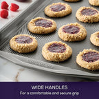 Circulon Nonstick Bakeware, Nonstick Cookie Sheet / Baking Sheet - 11 Inch x 17 Inch, Dark Gray