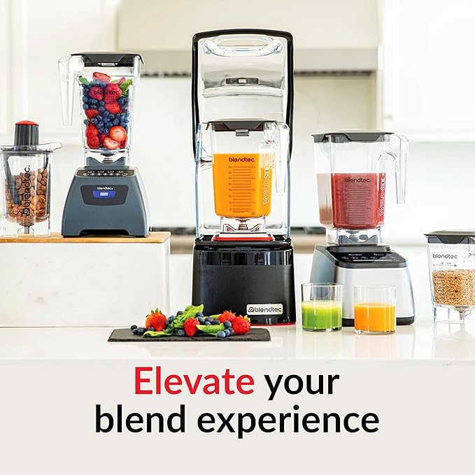 Blendtec 46 oz Mini WildSide+ and 37 oz Twister Bundle - Blender Jars Compatible with Blendtec Blenders