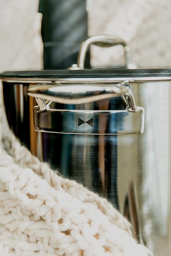 THBCZ2-SS9-B Chef Series Sous Vide Pot, 9.8 qt, Silver, 9.8-Quart Pot