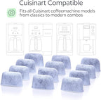 12 Water Filters for Cuisinart Coffee Makers - Replacement Charcoal Water Filters - Fits all Cuisinart Coffee Brewers by GoodCups