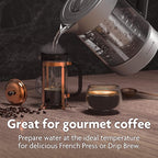 Vianté Electric Kettle With Infuser For Loose Leaf. Hot Tea Maker With Temperature Control And Automatic Shut Off. Tea Kettle With Brewing Programs. 1.5 Liters Capacity