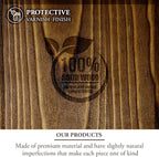 MyGift Cookbook Stand Recipe Book Holder with Brown Wood Cutting Board Design, Cookbook Holder for Countertop Display