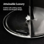 Libbey Signature Kentfield Wine Glass, 13.25 ounce, Set of 4, Elegant, Dishwasher Safe Glass Wine Glasses, for Parties, Birthdays, Weddings, & More