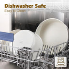 SENSARTE 24 Piece Pots and Pans Set, Nonstick Detachable Handle Cookware, Induction Kitchen Cookware Set with Removable Handle, Healthy Non Stick for RV, Dishwasher ＆ Oven Safe (White)