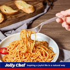 JOLLY CHEF [300 Count] Clear Plastic Forks,Heavy Duty Disposable Forks Plastic Utensils Perfect for Home, School, Party, Restaurant or Daily use