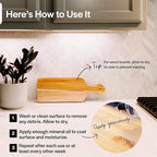 Thirteen Chefs Mineral Oil - 128oz Food Grade Conditioner for Wood Cutting Board, Countertop & Butcher Block, Lubricant for Knife or Meat Grinder - Safe USP Finish on Marble, Soapstone