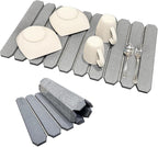 Large Stone Dish Drying Mat – Foldable Placemat Made with Diatomaceous Earth – Super Absorbent Drying Mat for Kitchen Counter – Modern Kitchen Essentials For Dishes, Bottles & More – 24"x16"