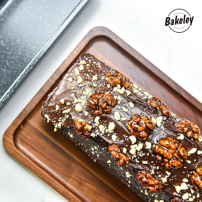 Loaf Pan 12-Inch Non-Stick Warp-Resistant Bakeware Rectangle Bread and Cake for Oven Instant Baking 13.8" x 4.8"