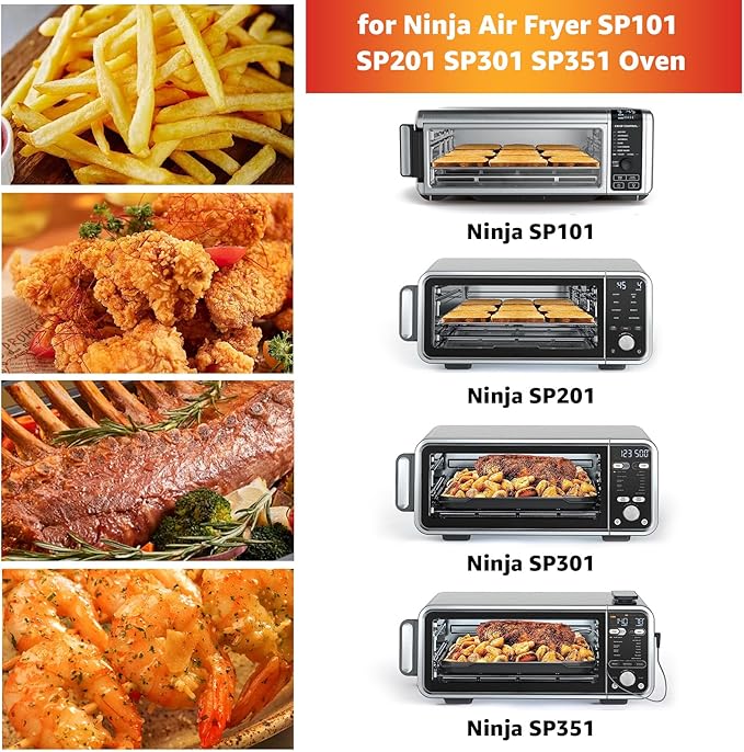 12 inch Air Fryer Parchment Paper Squares, 120 Sheets Unbleached Pre-Cut Baking Disposable Paper Liner for Ninja Foodi Flip S SP101 SP201 SP301 SP351, Cuisinart Toaster Oven