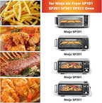 12 inch Air Fryer Parchment Paper Squares, 120 Sheets Unbleached Pre-Cut Baking Disposable Paper Liner for Ninja Foodi Flip S SP101 SP201 SP301 SP351, Cuisinart Toaster Oven