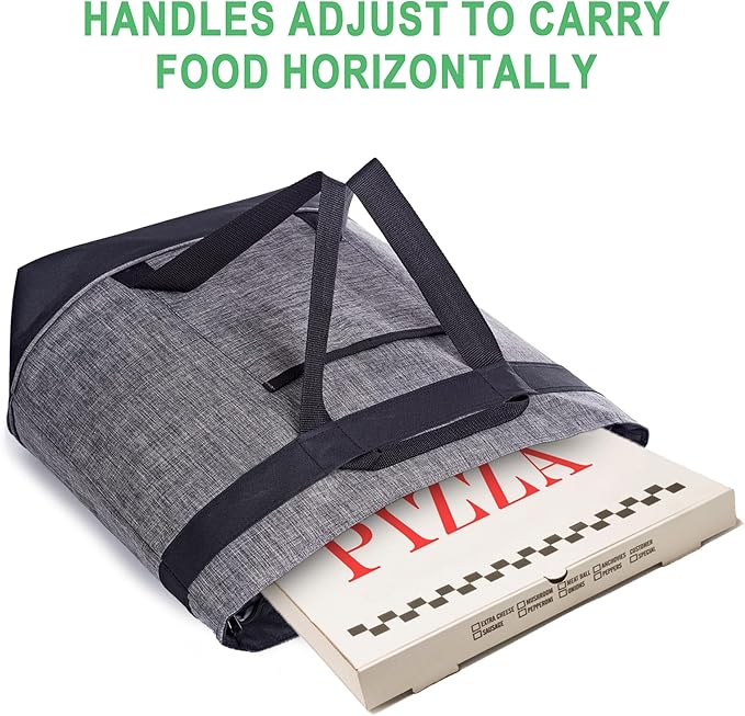 BeeGreen Cooler Bag Soft Leakproof Insulated Tote with Zipper for Beach Travel Grocery