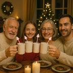 30 Pcs Christmas Drink Stirrers Xmas Stir Stick Holiday Coffee Swizzle Stick Reusable Plastic Hot Cocoa Bar Chocolate Decoration Cocktail Mixer(Christmas Tree,Pink Color)