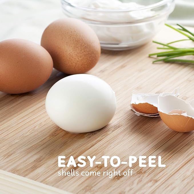 Elite Gourmet EGC1405M 2-Tiered Rapid Egg Cooker, 5-Egg Poacher, Omelets, Soft, Medium, Hard-Boiled Eggs with Auto Shut-Off and Buzzer, BPA Free, 14 eggs, Mint