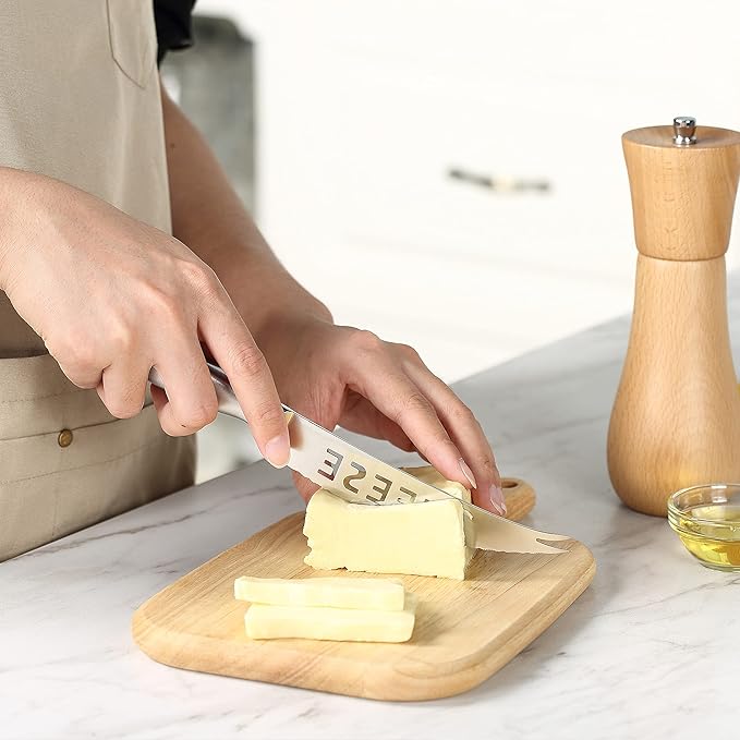 McCook® Knife Sets,German Stainless Steel Kitchen Knives Block Set with Built-in Sharpener