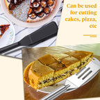 3 Pcs Small Spatula Thin Narrow Silicone Serving Spatula Kitchen Cooking Nonstick Stainless Steel Slotted Turner Pan Flipper for Egg Crepe Cake Fish Pancake Cookie