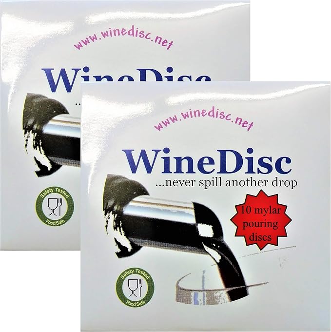 The Original Wine Disc - Drop Stopping Pour Spout (20)