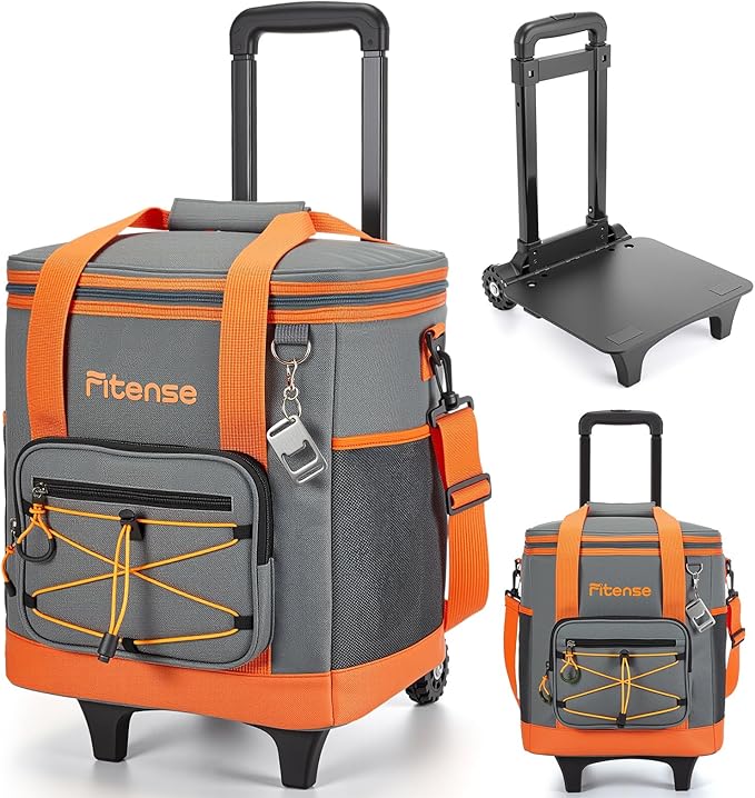 Soft Cooler Bag Insulated 20L/33L, 27/50 Cans Collapsible Camping Coolers 4-Layer Leakproof Portable Ice Chests for Beach, Travel, Picnic, Grocery, Kayaking