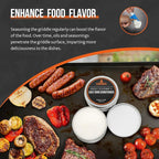 Griddle Seasoning for Blackstone and Cast Iron and Carbon Steel Seasoning, Maintain a Cleaner Non-Stick Skillet, 7 Ounce