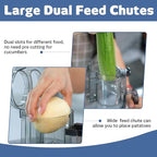 14-Cup French-Fry-Cutter Storage-Drawer Food-Processor - XL Bowl, Large Chute & Storage Drawer, Slicing & Shredding, Chopping & Mixing, For Fries, Cheese, Meat & Veggie Prep, For Home Kitchen