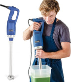 TK Commercial Immersion Blender, 750 Watt/1 HP Variable Speed Motor, 20,000 RPM X-Heavy Duty with Performance Assurance - 22"