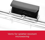 Rubbermaid Brilliance BPA-Free Food Storage Containers with Lids, Airtight Clear Set of 2 (9.6 Cup), Ideal for Lunch, Meal Prep, and Leftovers