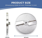 TK Universal Disc Replacement for Half and Round Hopper - Vegetable Chopper - Julienne 3x3mm.