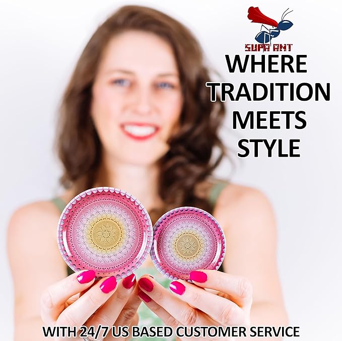 Supa Ant Thickest Canning Lids Wide Mouth (50 Pcs.) Food Grade Tin Can Lids for Canned Food -Buckle Proof & Rust Proof Lid for Canning Kit for Wide Mouth Mason Jars (Knitted Crochet) Canning Supplies