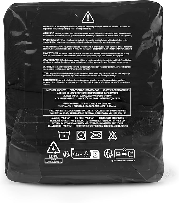 Utopia Kitchen 8FT Spandex Tablecloth [1 Pack, Black] 200 GSM Stretch, Fitted, Washable and Wrinkle Resistant Table Cloth Rectangle Cover for Trade Shows, Wedding, Parties [96Lx30Wx30H Inch]