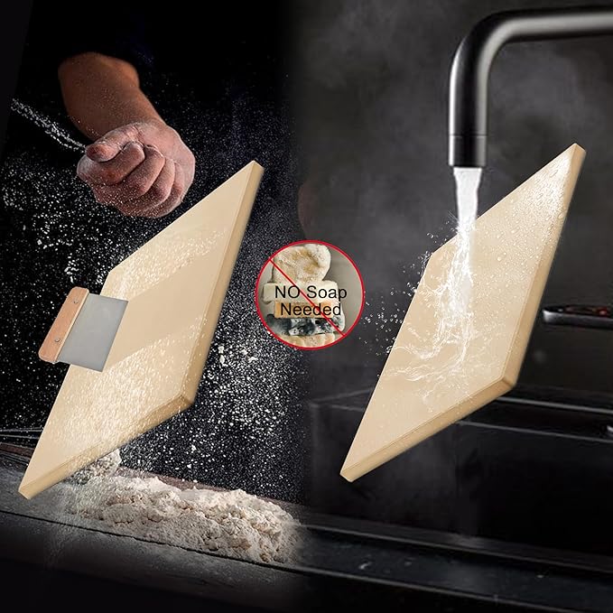 15"x12" Rectangular Pizza Stone for Oven, Grill & Camping, Cordierite Baking Stone with High Heat Resistance