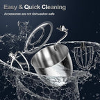 Stand Mixer, 6.5QT 10-Speed Tilt-Head Electric Stand Mixer, 3-In-1 Kitchen Mixer with Bowl, Dough Hook, Whisk and Beater, Food Mixer for Baking, Cake and Most Home Cooks, Pink