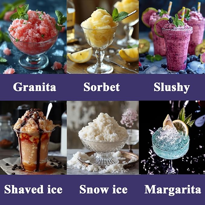 Shaved Ice Attachment for Kitchen aid Stand Mixer, Snow Cone Machine for Kitchen aid, Household Hawaii Shaved Ice Maker, 10 Ice Molds