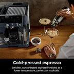 Ninja Luxe Café Premier Series, Espresso Machine, Drip Coffee Maker & Rapid Cold Brew, Integrated Grinder, Assisted Tamper, Hands-Free Frother, for Cappuccinos & Lattes, Cyberspace, ES601CY