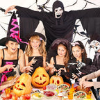 Kolewo4ever 12 Pieces Fall Ceramic Pumpkin Bowl 6 Ounces Ramekins Small Pumpkin Shaped Bowls Orange Dinnerware Decoration for Fall Halloween Serving Dip, Sauce, Condiments,Snack (Yellow)