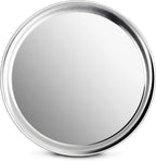 New Star Foodservice 50752 Pizza Pan/Tray, Wide Rim, Aluminum, 14 Inch