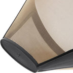 Reusable Coffee Filter Baskets 2PC, Cone Coffee Maker Filters Replacement Compatible with Ninja Coffee Machine, 8-12 Cup Coffee Filters for Cuisinart Coffee Maker Filter and Brewers, BPA Free