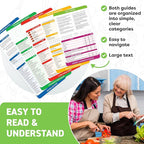 Air Fryer & Keto Cookbook Magnets - Set of 2 (7”x6”) - Air Fryer Accessories & Keto Meal Plan Cookbook - Airfryer Kitchen Accessories - Keto Foods & Keto Diet Book For Beginners - Kitchen Gadgets 2025