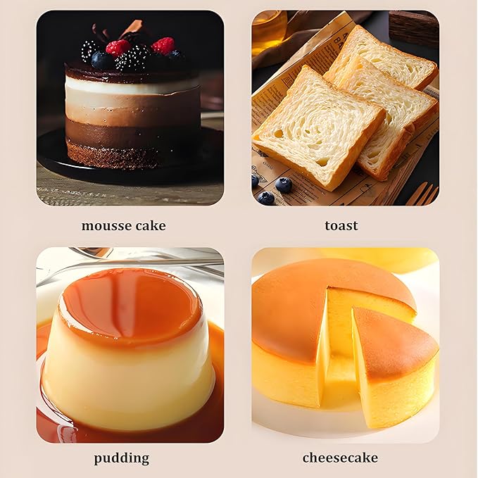 Thickened Silicone Bundt Cake Pan and Moldes Para Gelatinas, Heavy Duty Toast Cake Mold for Baking, BPA Free, Mint Green (Rectangle: 5.3inx9.6inx2.7in / 1Pcs)