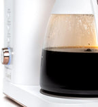 Café Specialty Drip Coffee Maker | 10-Cup Glass Carafe | WiFi Enabled Voice-to-Brew Technology | Smart Home Kitchen Essentials | SCA Certified, Barista-Quality Brew | Matte White