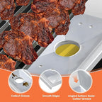 99251 Grease Tray for Weber Genesis Silver A, Drip Pan Tray for Weber Spirit 200 Series, Spirit E-210 with Side-Mounted Control Knobs, Spirit 500 Grease Tray Parts for Weber 85897