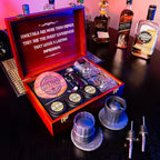 Whiskey Smoker Kit | Cocktail Smoker Kit with Torch, Scorch Shield, Lid, 6 Wood Chips & Gift Box for Smoked Old Fashioned| Bourbon Smoker